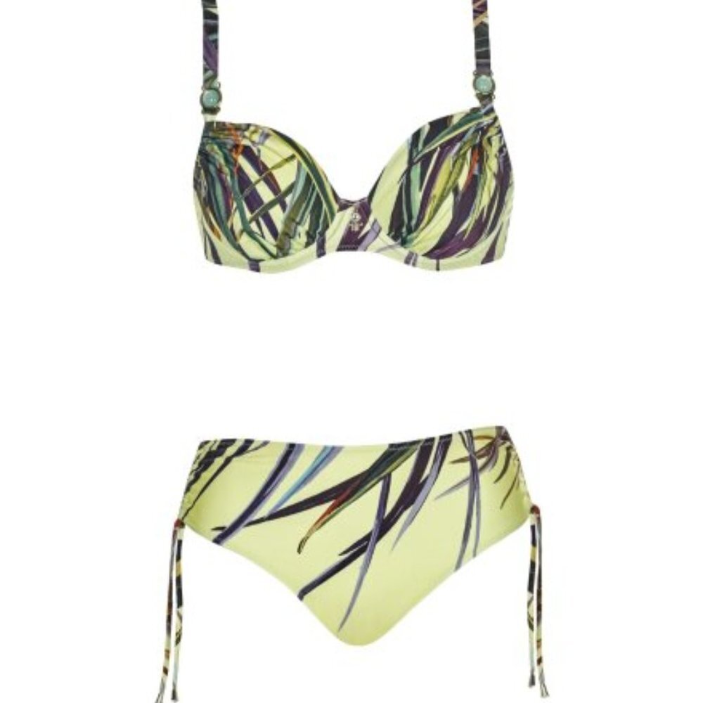 NWT ‼️SALE ‼️ Opera By Sunflair Tropical Vibes Bikini Set New with Tags Size 10